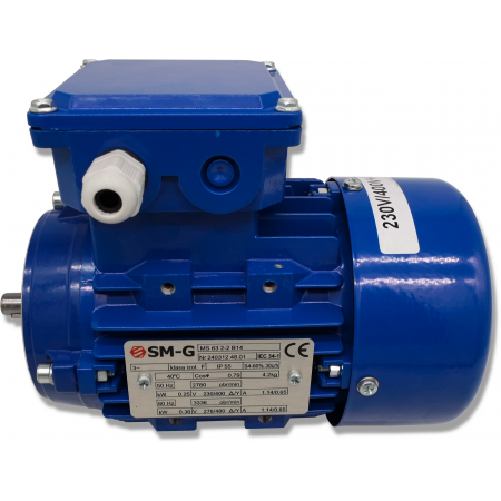 SILNIK ELEKTRYCZNY 0,25kW 400V 2780Obr 3FAZOWY
